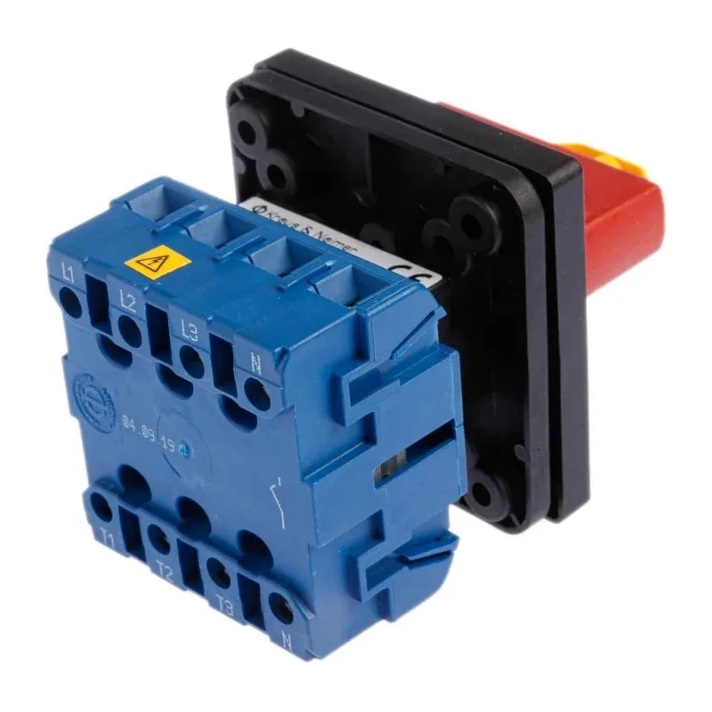 Kraus & Naimer 4-Pole Panel Mount Isolator Switch IP65, 32A, 5.5W KG32B.T204/GBA007.E