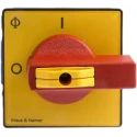 Kraus & Naimer 4-Pole Panel Mount Isolator Switch, IP65, 25A Switching Current, 240V AC, 5.5W Switching KG20B.T204/GBA007.E