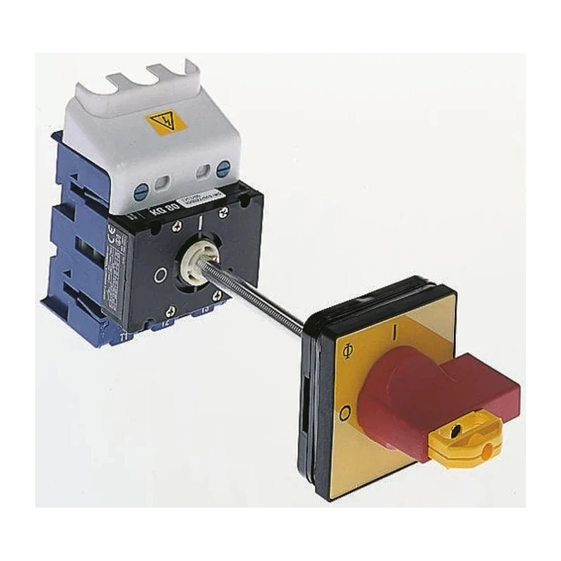 Kraus & Naimer 4-Pole Surface Isolator Switch IP65, 160A, 22 kW, 690V AC, Red Handle 