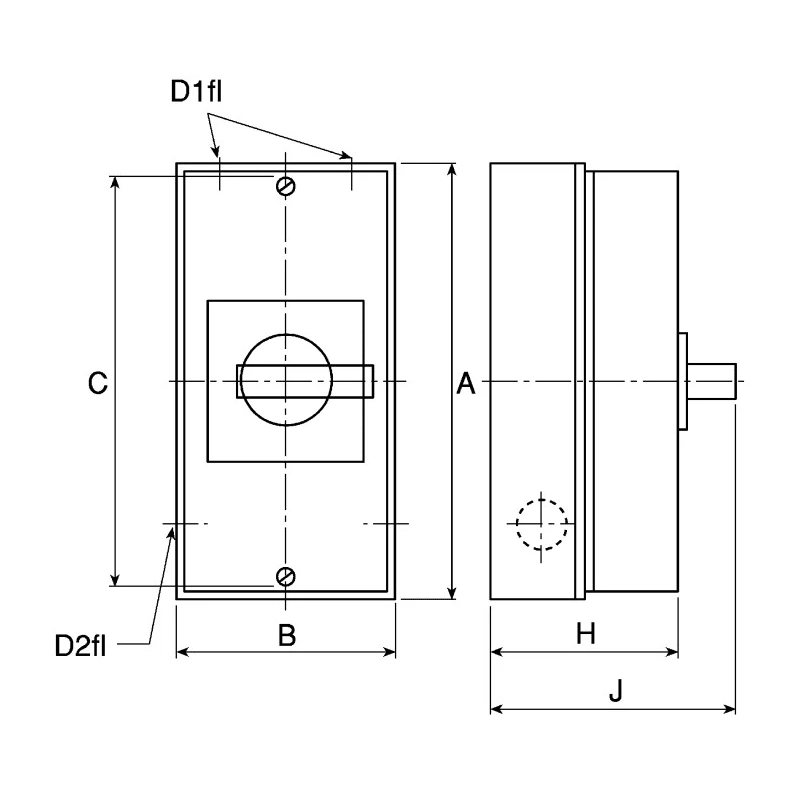 Kraus & Naimer 4-Pole Surface Isolator Switch, IP65, 20A, Red Handle 