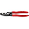 Knipex Twin Cutting Edge Cable Cutter Plastic Coated Grip 200mm 95 11 200