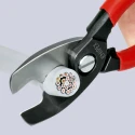 Knipex Twin Cutting Edge Cable Cutter Plastic Coated Grip 200mm 95 11 200