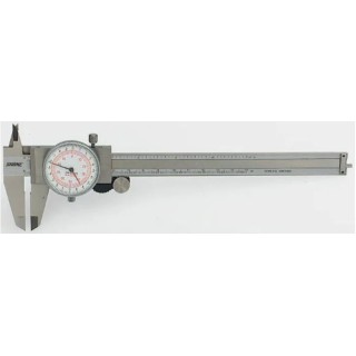 RS PRO 150 mm Dial Caliper 0.02 mm Resolution Metric & Imperial Measurement 248-9168