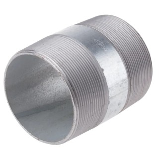 RS PRO Galvanised Malleable Iron Fitting Nipple Male 3 in to Male 3 in 282-2559