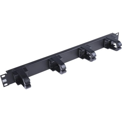Molex CES Cable Organiser Cable Management Panel for Use with 19-Inch Rack, 1U Horizontal, 4 Rings 249-5573