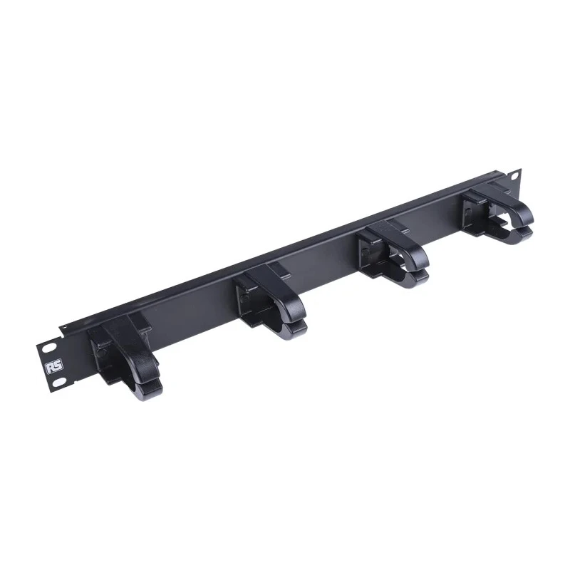 Molex CES Cable Organiser Cable Management Panel for Use with 19-Inch Rack, 1U Horizontal, 4 Rings 249-5573