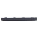 Molex CES Cable Organiser Cable Management Panel for Use with 19-Inch Rack, 1U Horizontal, 4 Rings 249-5573