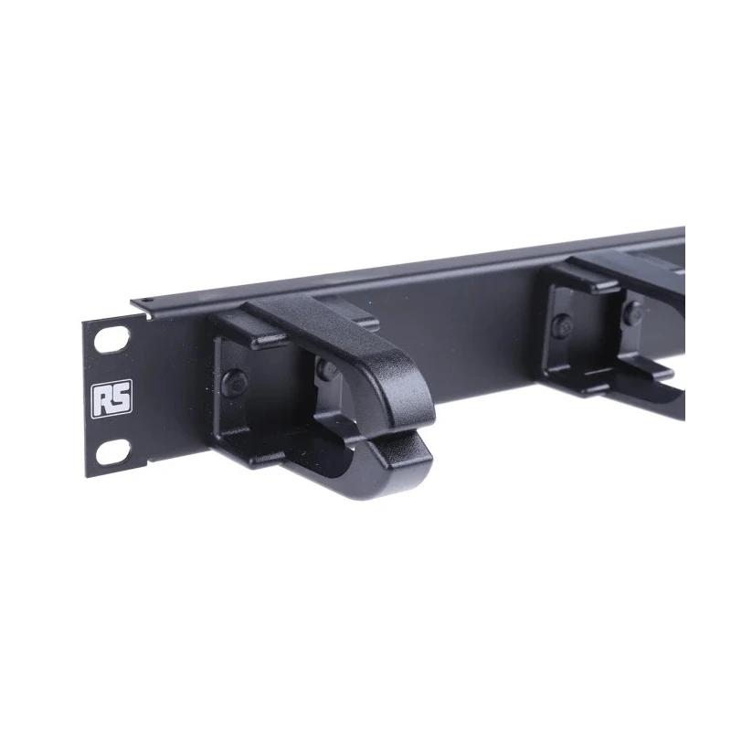 Molex CES Cable Organiser Cable Management Panel for Use with 19-Inch Rack, 1U Horizontal, 4 Rings 249-5573