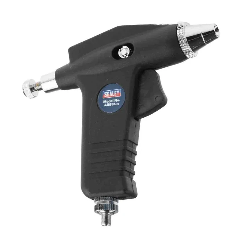 RS PRO 1/4 in Air Inlet BSP Aluminium Spray Gun with 0.3 mm Stainless Steel Nozzle AB931