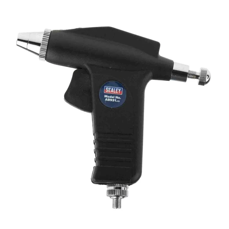 RS PRO 1/4 in Air Inlet BSP Aluminium Spray Gun with 0.3 mm Stainless Steel Nozzle AB931
