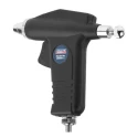 RS PRO 1/4 in Air Inlet BSP Aluminium Spray Gun with 0.3 mm Stainless Steel Nozzle AB931