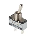 APEM Toggle Switch Panel Mount On-Off SPST Tab Terminal 24 V dc 250 V ac 631H/2