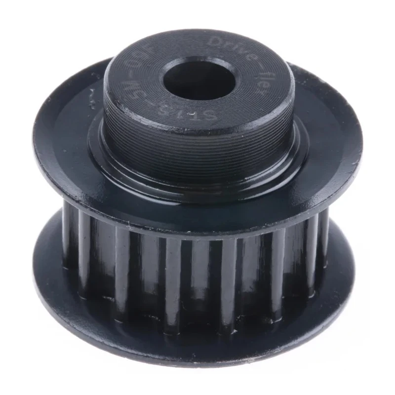 RS PRO Timing Belt Pulley Steel 9 mm Belt Width 5 mm Pitch 15 Teeth PB PULLEY 5M-09MM 15T