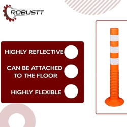 robustt-spring-post-750mm-orange-yellow-rpu-and-pvc-material-with-3-reflective-tapes-pack-of-4-58192-5