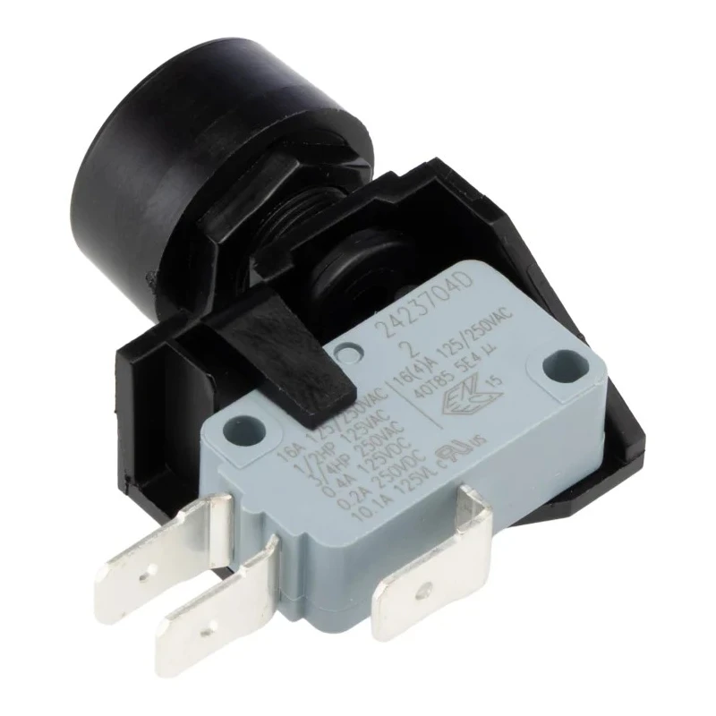 Arcolectric (Bulgin) Ltd 0911 Series Push Button Switch Latching Momentary Panel Mount 12.7mm Cutout SPDT 250V AC C0911NBAAE