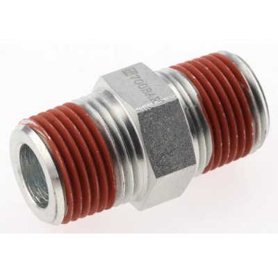 Enerpac Hexagon Nipple Fitting Male NPT Thread 3/8in-18 FZ1617