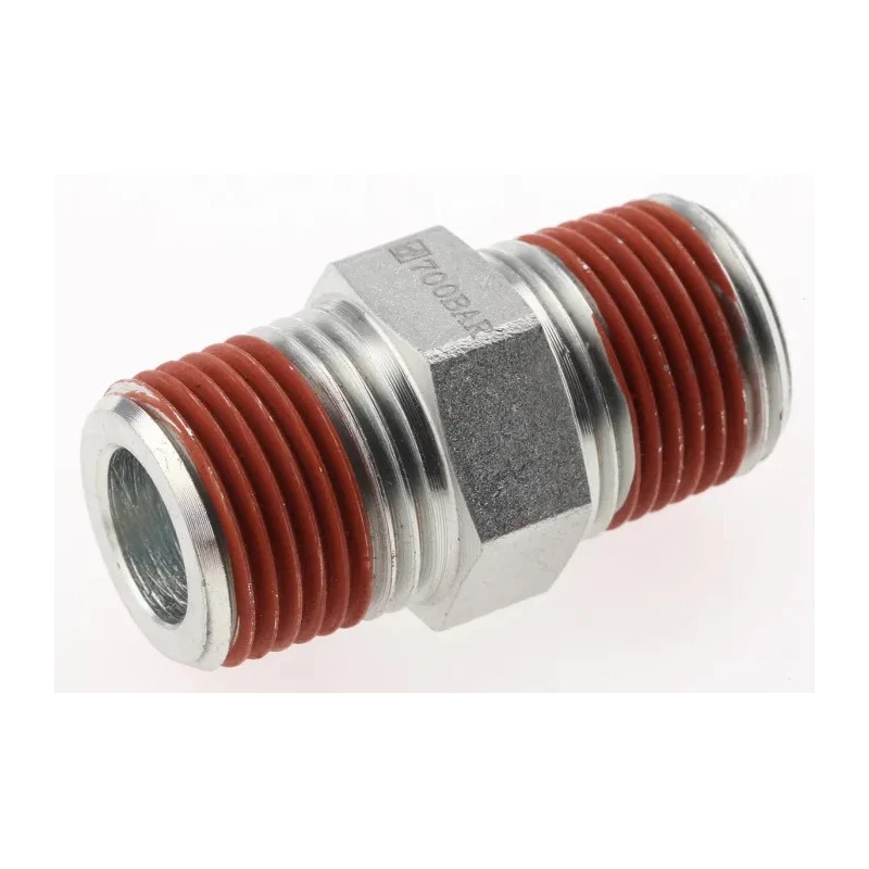 Enerpac Hexagon Nipple Fitting Male NPT Thread 3/8in-18 FZ1617