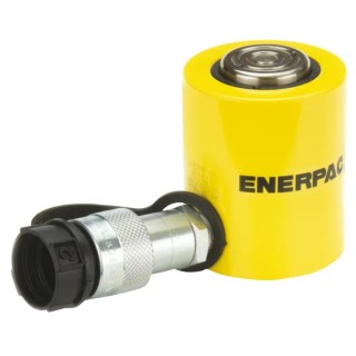 Hi-Force Portable Hollow Plunger Hydraulic Cylinder Single Acting 20 t Capacity 49 mm Stroke Length RCH202