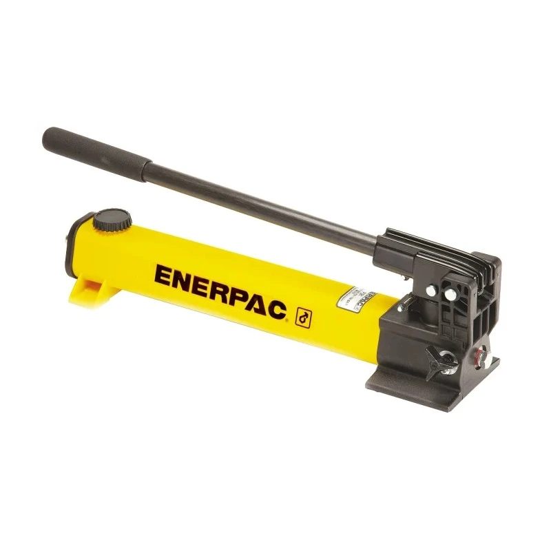 Enerpac Hydraulic Hand Pump with 655 cm³ Usable Oil Capacity, 20.6 mm Cylinder Stroke, 700 bar Maximum Pressure P39