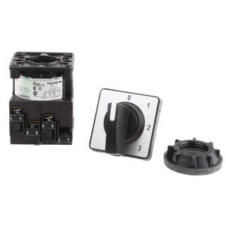 Schneider Electric 4 Position 45 ° Cam Switch Black Handle Actuator 12 A K1C003QCH