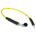 Enerpac H700 Polyurethane Thermoplastic Hydraulic Hose Assembly 6.4 mm ID Yellow 900 mm HC7203