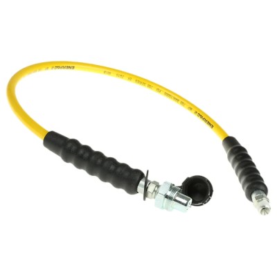 Enerpac H700 Polyurethane Thermoplastic Hydraulic Hose Assembly 6.4 mm ID Yellow 900 mm HC7203