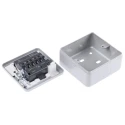 MK Electric 13A 1 Gang Fused Spur White High Gloss Screwless Logic PlusTM K986 ALM