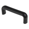 RS PRO Matt Black Polyamide Arch Shape Plastic Handle 50 mm Height, 25 mm Width, 148 mm Length 456-529