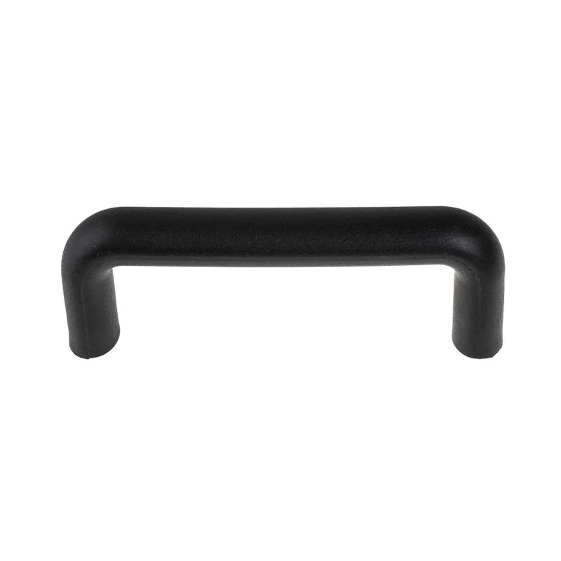 RS PRO Matt Black Polyamide Arch Shape Plastic Handle 50 mm Height, 25 mm Width, 148 mm Length 456-529