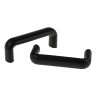 RS PRO Matt Black Plastic Arch Shape Handle 50mm Height, 25mm Width, 134mm Length 456-557