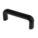 RS PRO Matt Black Plastic Arch Shape Handle 50mm Height, 25mm Width, 134mm Length 456-557