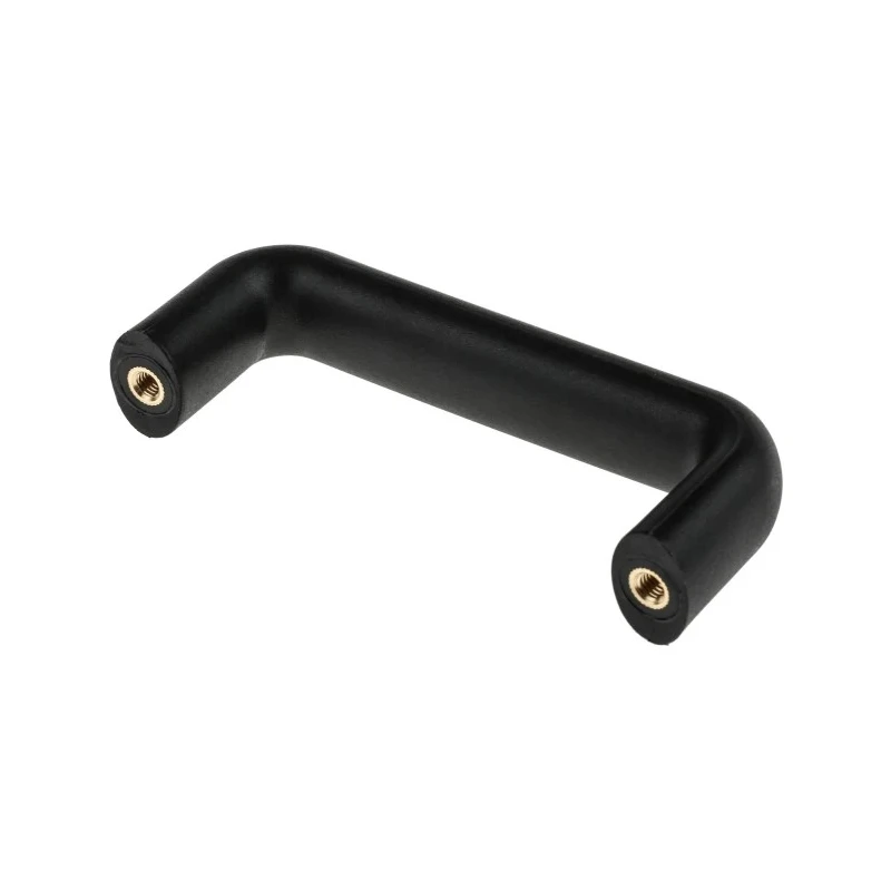 RS PRO Matt Black Plastic Arch Shape Handle 50mm Height, 25mm Width, 134mm Length 456-557