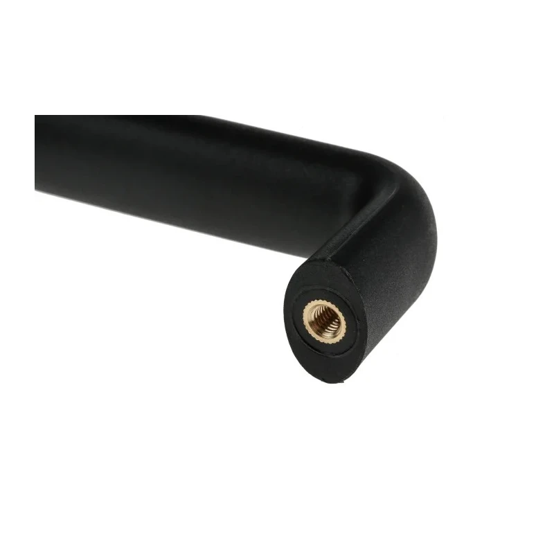 RS PRO Matt Black Plastic Arch Shape Handle 50mm Height, 25mm Width, 134mm Length 456-557