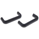 RS PRO Matt Black Plastic Arch Shape Handle 107 mm Length, 40.5 mm Height, 20 mm Width 456-551