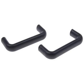 RS PRO Matt Black Plastic Arch Shape Handle 107 mm Length, 40.5 mm Height, 20 mm Width 456-551