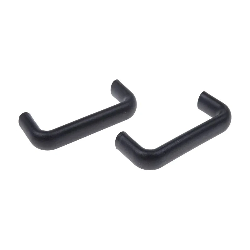 RS PRO Matt Black Plastic Arch Shape Handle 107 mm Length, 40.5 mm Height, 20 mm Width 456-551