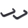 RS PRO Matt Black Plastic Arch Shape Handle 107 mm Length, 40.5 mm Height, 20 mm Width 456-551
