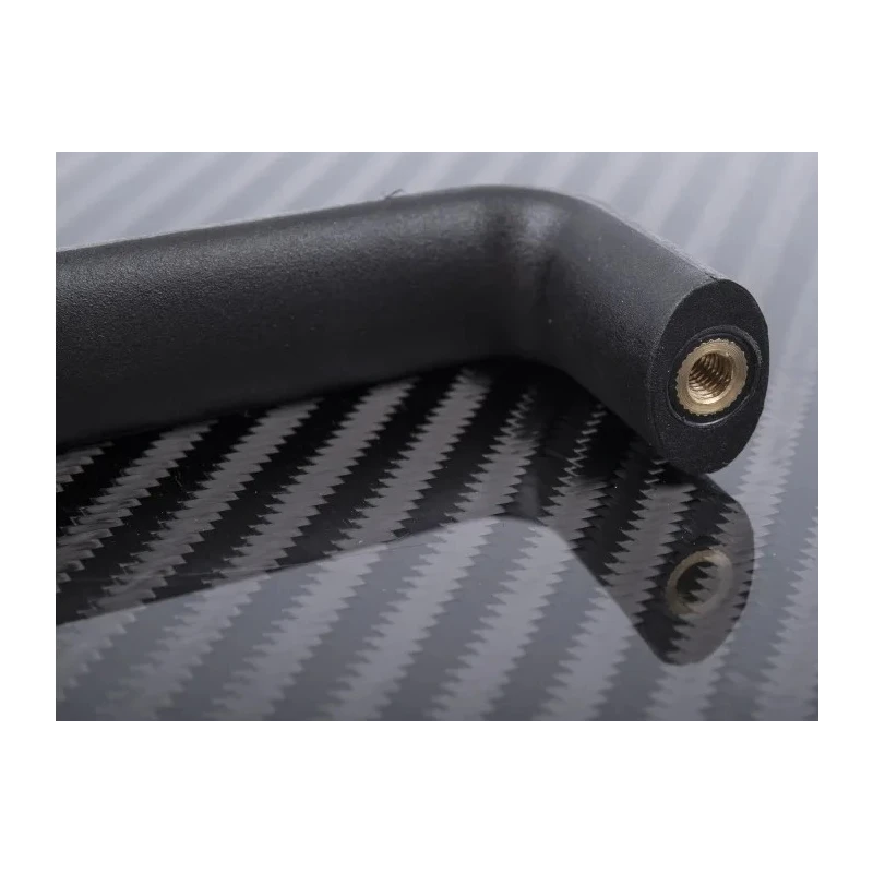 RS PRO Matt Black Plastic Arch Shape Handle 107 mm Length, 40.5 mm Height, 20 mm Width 456-551
