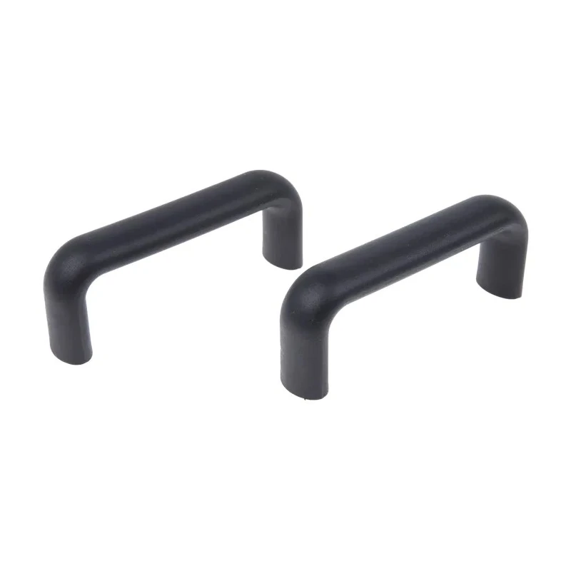 RS PRO Matt Black Plastic Arch Shape Handle 107 mm Length, 40.5 mm Height, 20 mm Width 456-551
