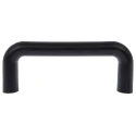 RS PRO Matt Black Plastic Arch Shape Handle 107 mm Length, 40.5 mm Height, 20 mm Width 456-551