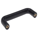 RS PRO Matt Black Plastic Arch Shape Handle 107 mm Length, 40.5 mm Height, 20 mm Width 456-551