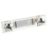 Elesa Liquid Level Indicator Scale Length 254mm, Connection Thread Size M10, M12, Technopolymer Housing 90°C 18 bar 11343