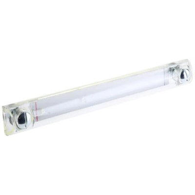 Elesa Liquid Level Indicator Polyamide Technopolymer Housing, M12 M10 Thread, 254 mm Scale Length, 18 bar Pressure 11361