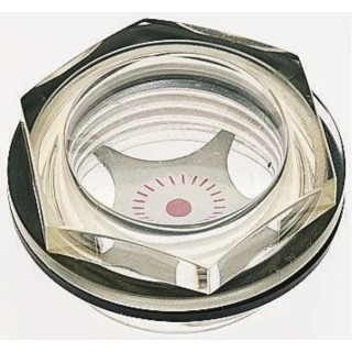 Elesa Liquid Level Indicator Metric BSP Polyamide Technopolymer Housing Halogenated Nitrile Rubber Seal Max 100°C 13671