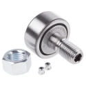 SKF Roller Stud Cam Follower Diameter 32mm Bore 12mm Static Load Rating 8.5kN Dynamic Load Rating 6.44kN KR 32 PP