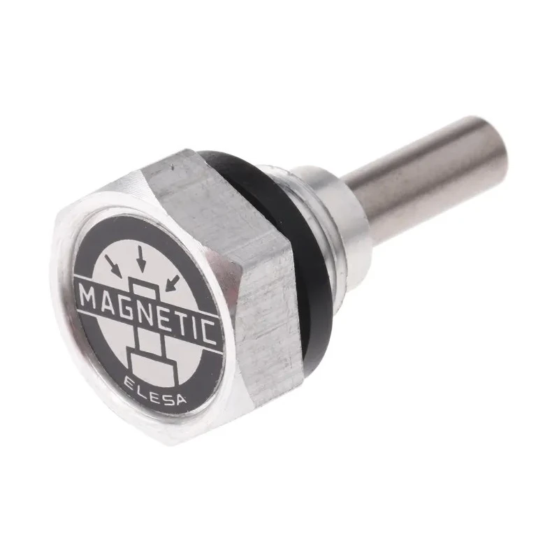 Elesa Hydraulic Blanking Plug with Aluminium Matt Anodised Finish Model 59791