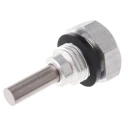 Elesa Hydraulic Blanking Plug with Aluminium Matt Anodised Finish Model 59791
