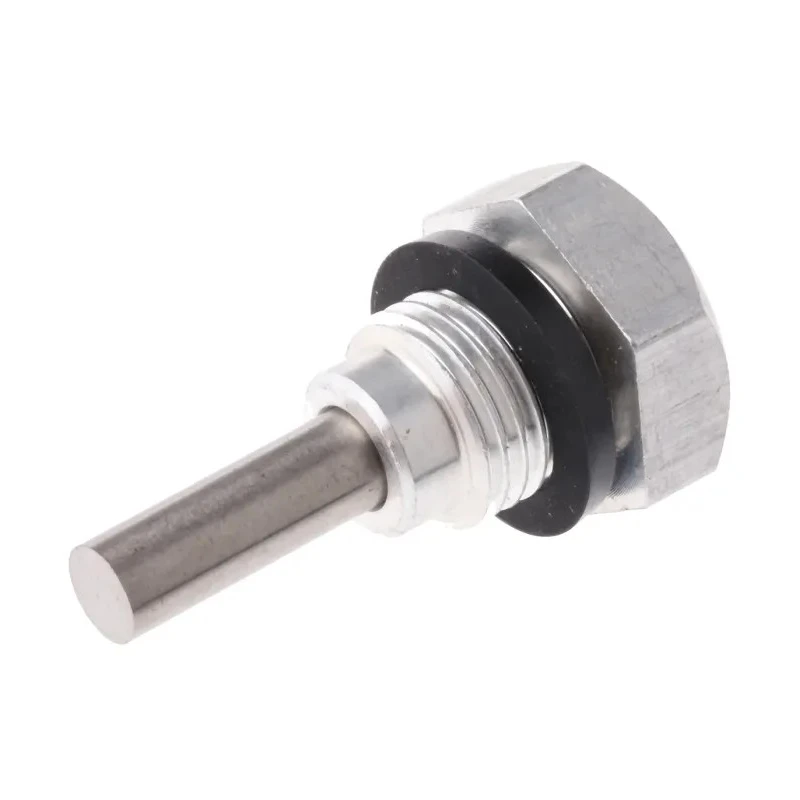 Elesa Hydraulic Blanking Plug with Aluminium Matt Anodised Finish Model 59791