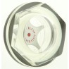 Elesa Liquid Level Indicator with Metric BSP Thread Connection, Polyamide Housing, Halogenated Nitrile Rubber Seal 13691