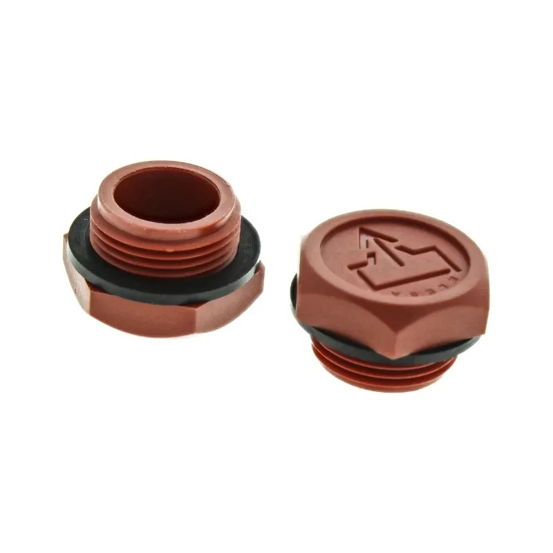 Elesa Hydraulic Blanking Plug Metric Thread G (BSP) Thread DIN, Fibreglass Reinforced Polyamide Technopolymer, 20mm 59980